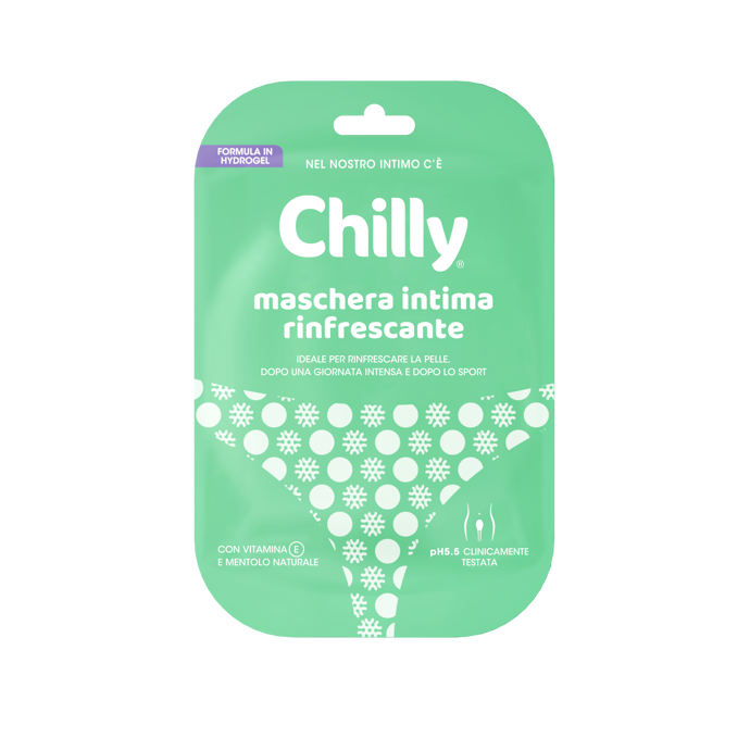 Hydratační a zklidňující hydrogelová maska na intimní partie, Chilly, 124 Kč