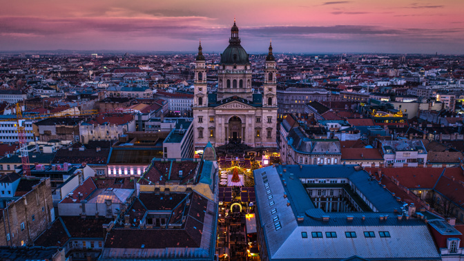 Vánoce v Budapešti