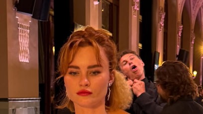 FOTO: Hokejová legenda nechtěně narušila fotku Mary.