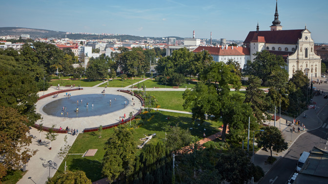 Zázrak v srdci Brna: Nový park vytváří moderní oázu a místo, kde chcete trávit volný čas
