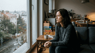 Milena (46): Deštivý víkend nás uvěznil doma. Došlo mi, že si s rodinou nemáme co říct