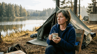 Jarmila (52): Myslela jsem, že do kempu jedeme zachránit náš vztah. Manžel byl ve svém živlu, ale já ne