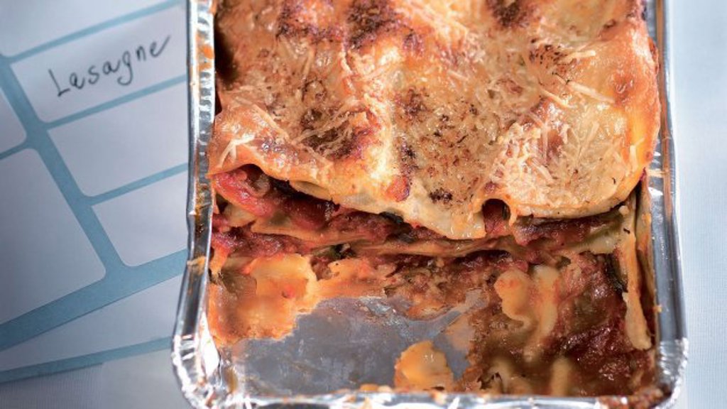Recept: Cuketové lasagne Recept: Cuketové lasagne