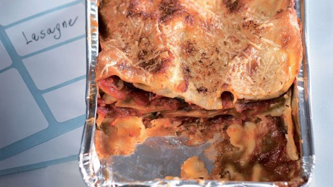 Recept: Cuketové lasagne Recept: Cuketové lasagne