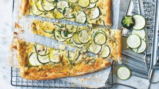 Recept: Cuketový koláč se sýrem