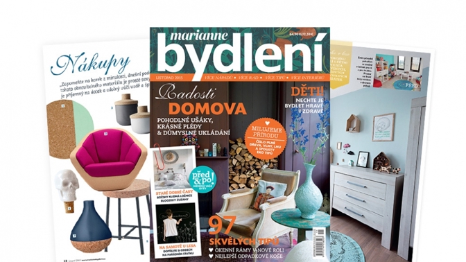 Nové Marianne Bydlení je právě na stáncích!