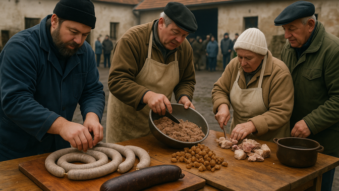 Jak vypadala tradiční zabijačka aneb proč se říká, že nejvíc příbuzných má prase