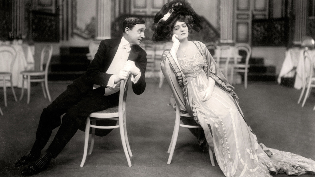 Lily Elsie a Joseph Coyne v roce 1907. 
