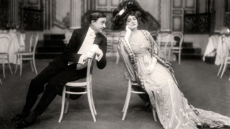 Lily Elsie a Joseph Coyne v roce 1907. 
