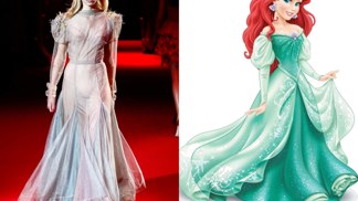 Jak by to vypadalo, kdyby princezny od Disneyho nosily šaty z přehlídkových mol?