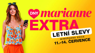 Blíží se letní Dny Marianne 2025: Využijte extra slevy dostupné pouze v aplikaci