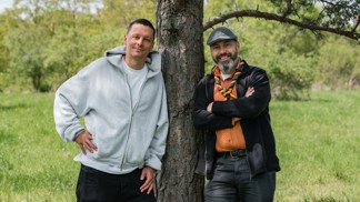 Maxim Habanec, ambasador projektu a Dalibor Naar