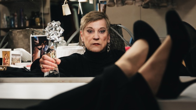 Herečka Simona Peková.
