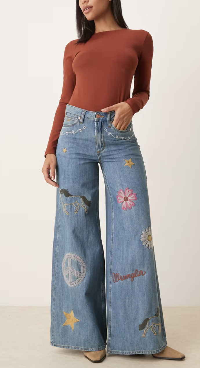 Džíny, Wrangler, 4415 Kč, prodává Asos