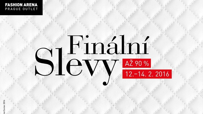 Finální zimní výprodeje ve Fashion Areně vrcholí na Valentýna!