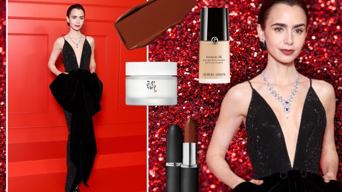 Look podle Lily Collins