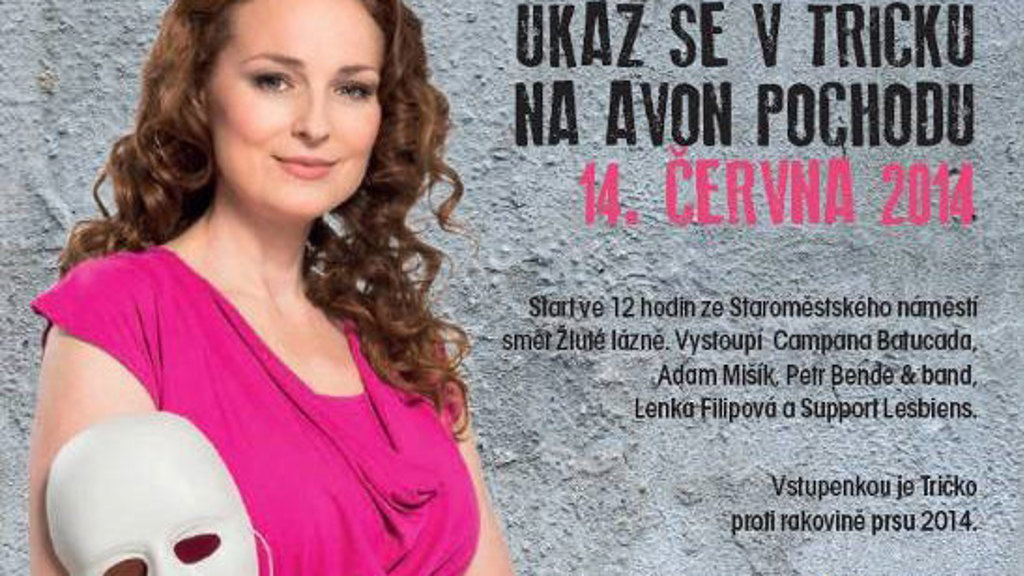 Boj za zdravá prsa: AVON pochod Prahou už zítra! Boj za zdravá prsa: AVON pochod Prahou už zítra!