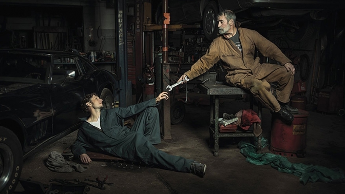 Automechanici vtipně oživili renesanční umění
