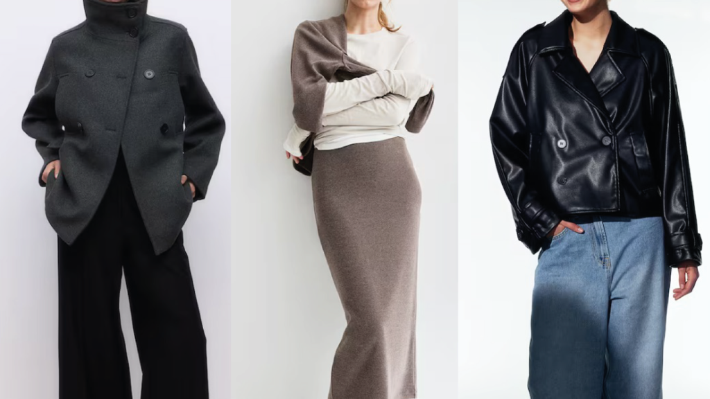 Vysoké límce, midi sukně a lesklé bundy – trendy, které ovládnou letošní zimu.
Vysoké límce, midi sukně a lesklé bundy – trendy, které ovládnou letošní zimu.