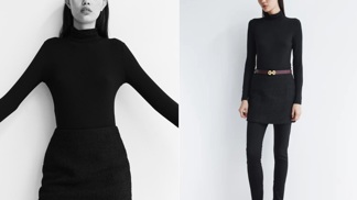 Minisukně, H&M, 619 Kč
