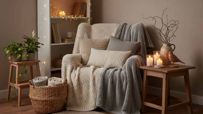 Zařiďte si podzimní interiér v hygge stylu
