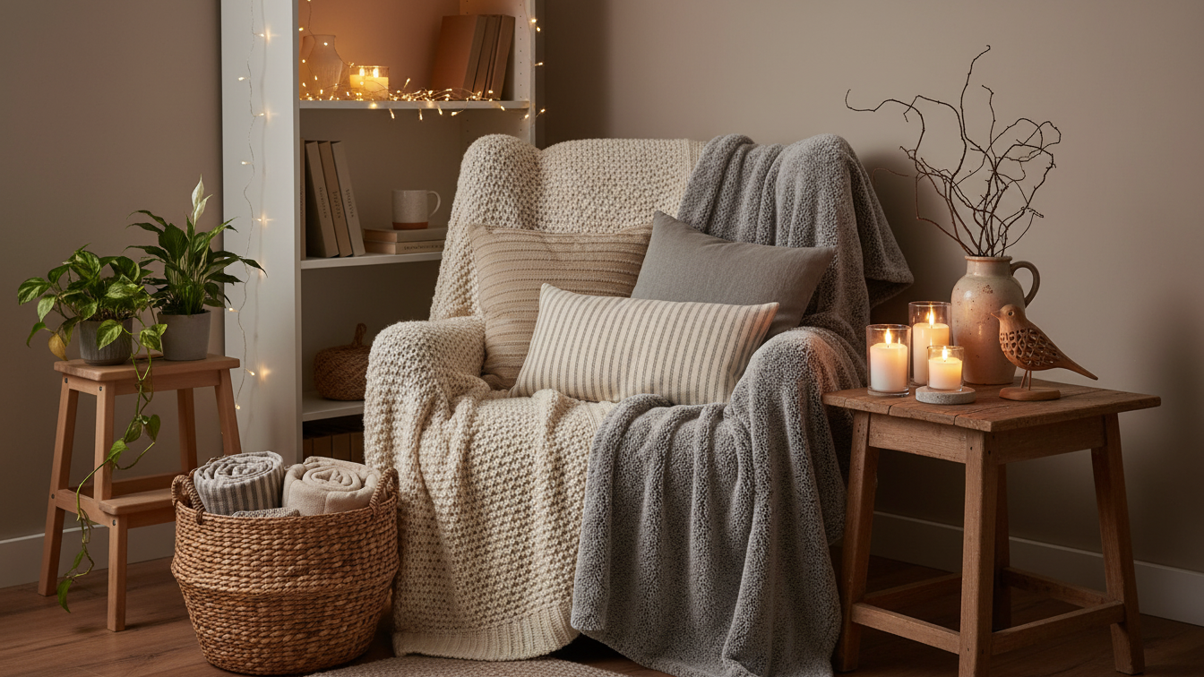 Zařiďte si podzimní interiér v hygge stylu