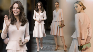 Ušijte si outfit ve stylu princezny Kate: Elegantní kostýmek nikdy nevyjde z módy a jeho lichotivá barva vás omladí