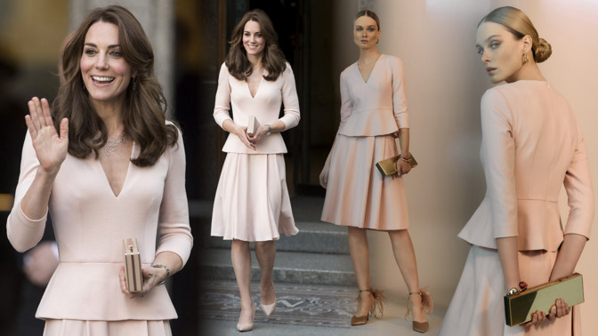 Ušijte si outfit ve stylu princezny Kate: Elegantní kostýmek nikdy nevyjde z módy a jeho lichotivá barva vás omladí