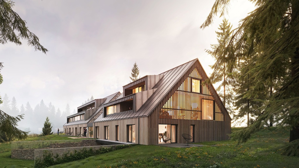 Nové apartmány Na Desítce v Krkonoších.
