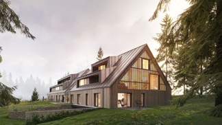 Nové apartmány Na Desítce v Krkonoších.