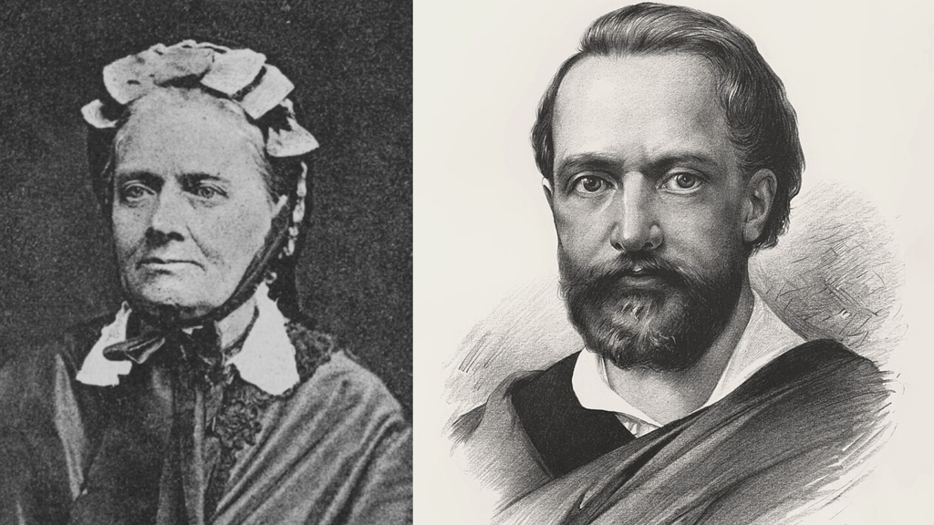 Eleanora Šomková a Karel Hynek Mácha