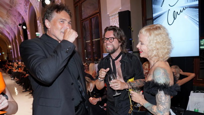 FOTO: Jaromír Jágr, Richard Krajčo a Karin Babinská.