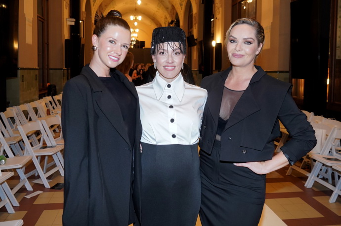 Dominika Branišová, Zuzana Lešák Černá a Taťána Kuchařová.