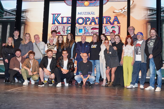 Tisková konference k muzikálu Kleopatra - 25 let.
