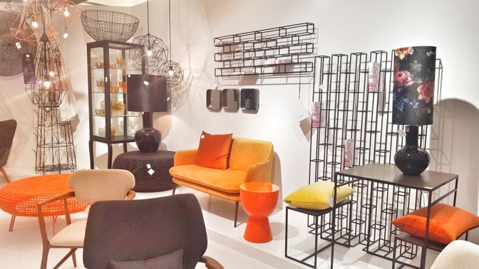 BLOG MONIKY WHITE: Designové trendy z Paříže - barvy, mosaz a hlavně palmy