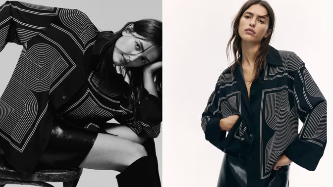 Vzorovaná košile, H&M, 719 Kč
