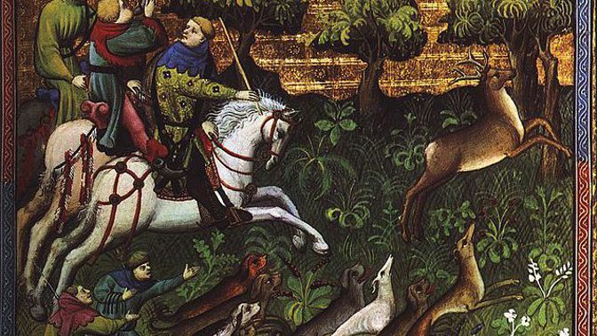 Jak se lidé ve středověku bavili ve svých vzácných volných chvílích: Černé hodinky, lov a rytířské turnaje