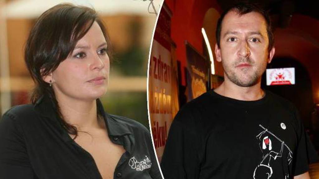 Martin Hofmann a Jitka Čvančarová Martin Hofmann a Jitka Čvančarová