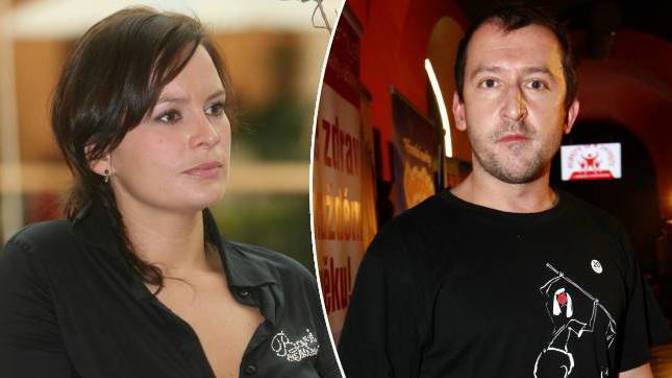 Martin Hofmann a Jitka Čvančarová