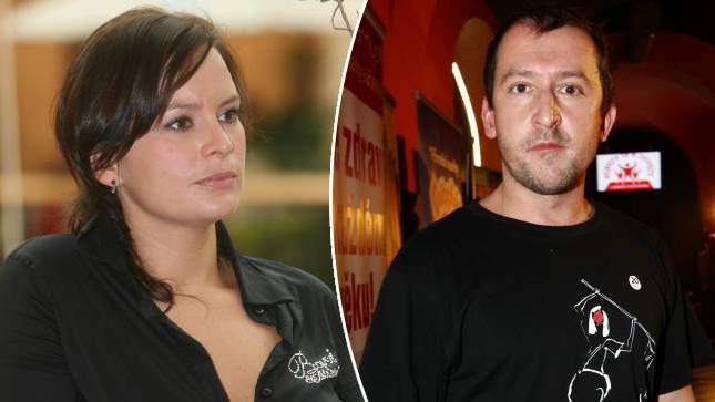 Martin Hofmann a Jitka Čvančarová