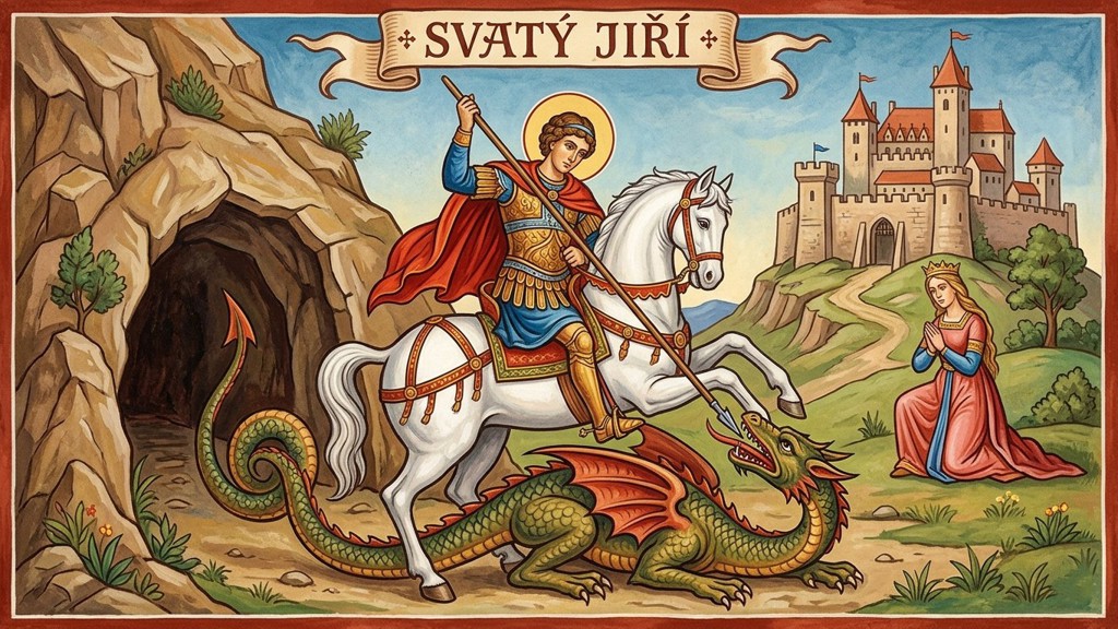 Svatý Jiří byl vítěz nad zimou a zlými silami: Den, kdy se vyháněl dobytek a chlapci i dívky si přičarovávali lásku Svatý Jiří byl vítěz nad zimou a zlými silami: Den, kdy se vyháněl dobytek a chlapci i dívky si přičarovávali lásku
