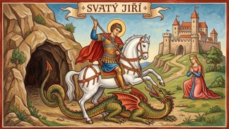 Svatý Jiří byl vítěz nad zimou a zlými silami: Den, kdy se vyháněl dobytek a chlapci i dívky si přičarovávali lásku Svatý Jiří byl vítěz nad zimou a zlými silami: Den, kdy se vyháněl dobytek a chlapci i dívky si přičarovávali lásku