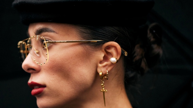 Ear cuffs náušnice
