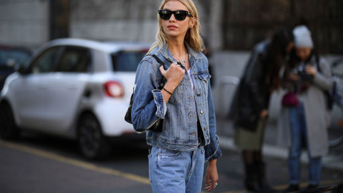 Návrat hlásí i double denim!
