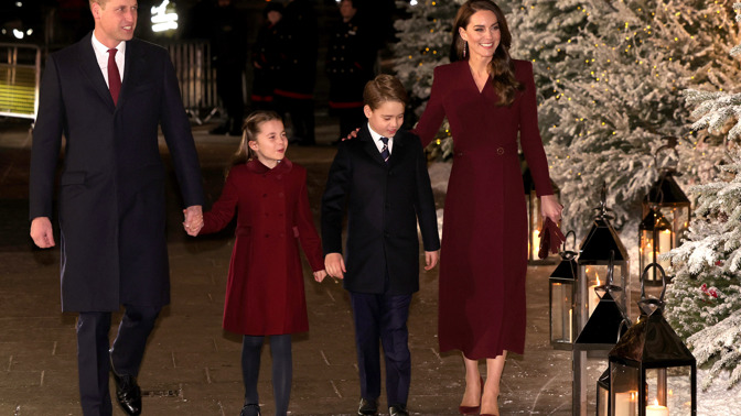 Kate, William, princ George a princezna Charlotte
