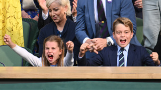 Nejroztomilejší diváci na Wimbledonu? Princezna Charlotte a princ George
