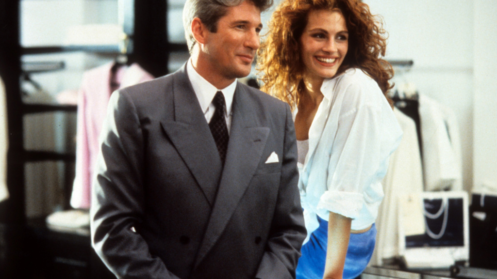 Julia Roberts a Richard Gere ve snímku Pretty Woman (1990)
