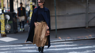 Street style v New Yorku Street style v New Yorku