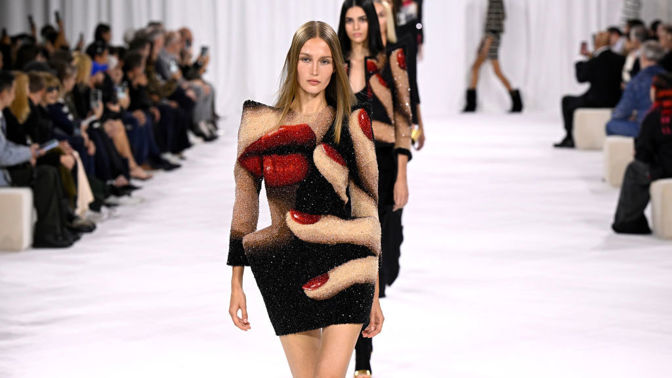 Balmain přehlídka Paris Fashion Week
