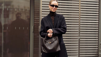 Pernille Teisbaek tmavě hnědá kabelka 